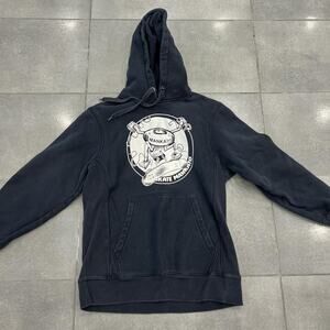 Black skate makato vintage hoodie